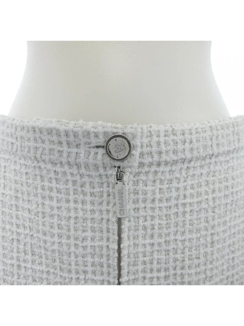 Chanel Skirt White